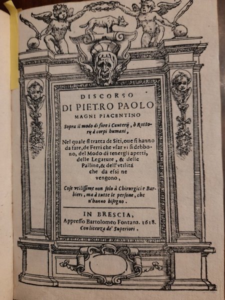 DISCORSI SOPRA IL MODO DI SANGUINARE ATTACCAR LE SANGUISUGHE E …