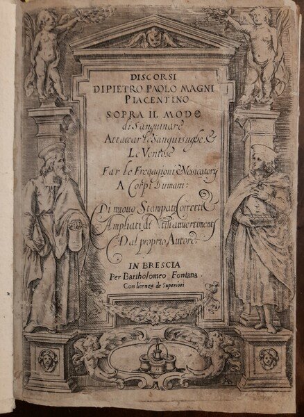 DISCORSI SOPRA IL MODO DI SANGUINARE ATTACCAR LE SANGUISUGHE E …