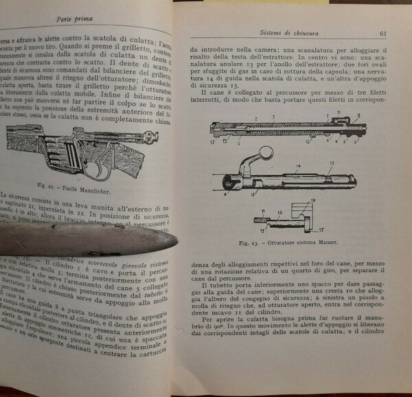 TECNOLOGIA DELLE ARMI DA FUOCO.