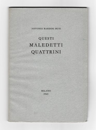 QUESTI MALEDETTI QUATTRINI