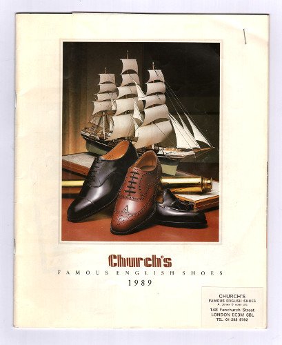 CHURCH'S FAMOUS ENGLISH SHOES 1989