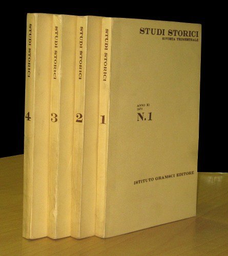 STUDI STORICI RIVISTA TRIMESTRALE ANNO XI 1970