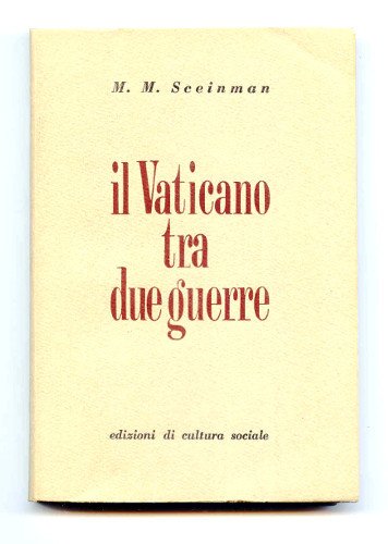 IL VATICANO TRA DUE GUERRE