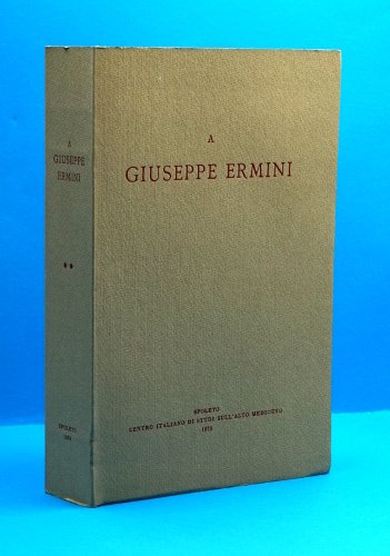 A GIUSEPPE ERMINI (VOL II)