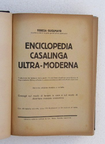 ENCICLOPEDIA CASALINGA ULTRA-MODERNA