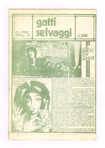 GATTI SELVAGGI N° 2 MARZO APRILE '75