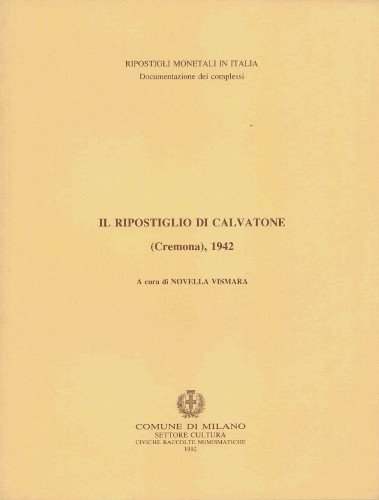 IL RIPOSTIGLIO DI CALVATONE (CREMONA), 1942.