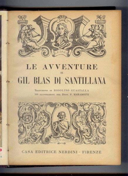 LE AVVENTURE DI GIL BLAS DI SANTILLANA