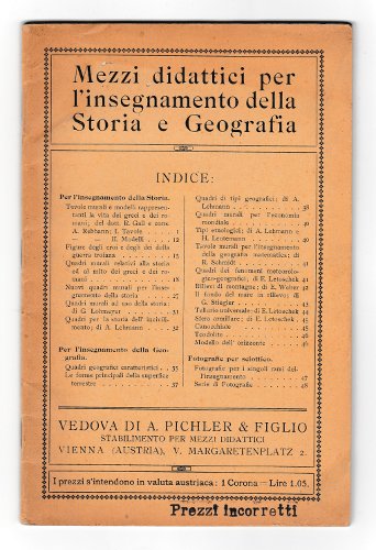 MEZZI DIDATTICI PER L'INSEGNAMENTO DELLA STORIA E GEOGRAFIA