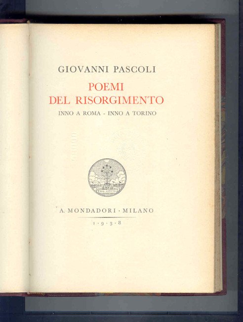 POEMI DEL RISORGIMENTO