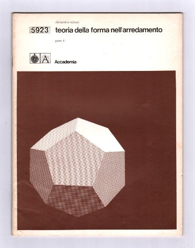 TEORIA DELLA FORMA DELL'ARREDAMENTO