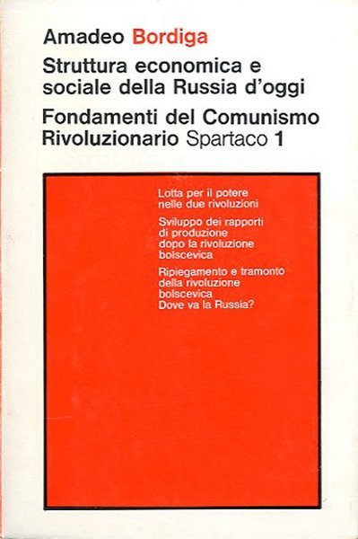 Struttura economica e sociale della Russia d'oggi.