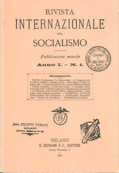 Rivista internazionale del socialismo.