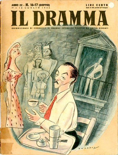 Il dramma. Quindicinale di commedie di grande successo, diretto da …