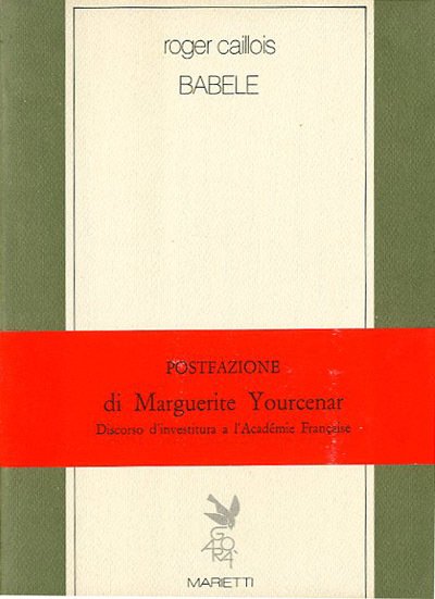 Babele. preceduto da Vocabolario estetico.