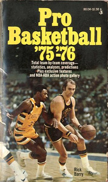 Pro basketball '75-'76.