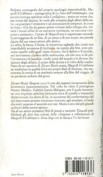 La neve dell'ammiraglio.