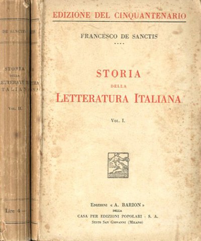 Storia della letteratura italiana.