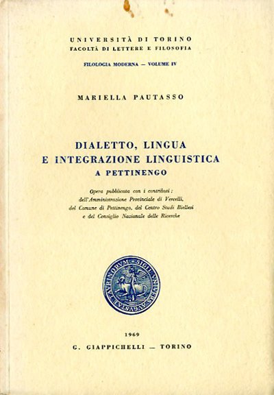 Dialetto, lingua e integrazione linguistica a Pettinengo.