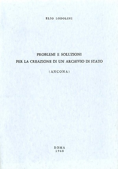 Problemi e soluzioni per la creazione di un archivio di …