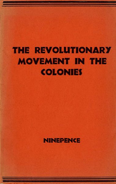 The revolutionary movement in the colonies. Thesis on the revolutionary …