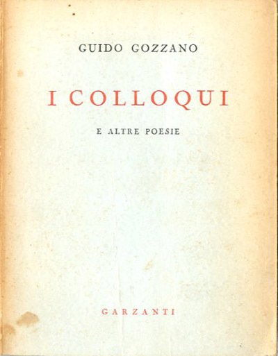 I colloqui e altre poesie.