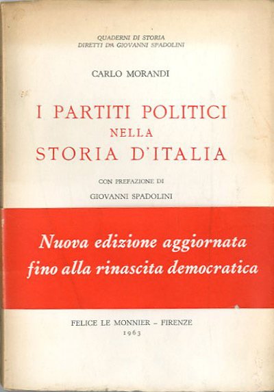 I partiti politici nella storia d'Italia.