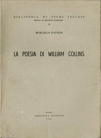 La poesia di William Collins.