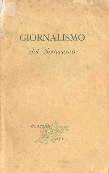 Giornalismo letterario del Settecento.