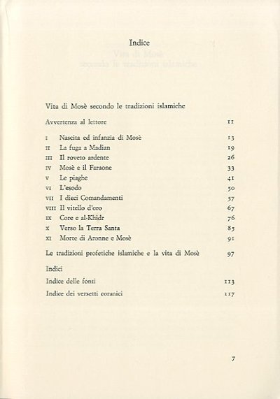 Vita di Mosè secondo le tradizioni islamiche.