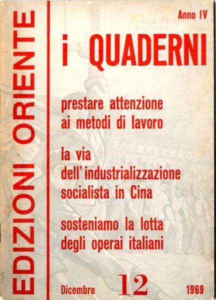 I Quaderni : rivista mensile. A. 4, n. 12 (dicembre …