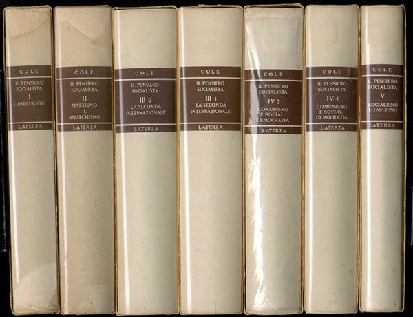 Storia del pensiero socialista. | Immagine Gallery 1