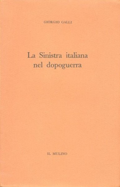 La sinistra italiana nel dopoguerra.