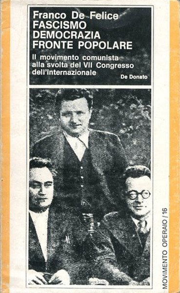 Fascismo, democrazia, fronte popolare. Il movimento comunista alla svolta del …