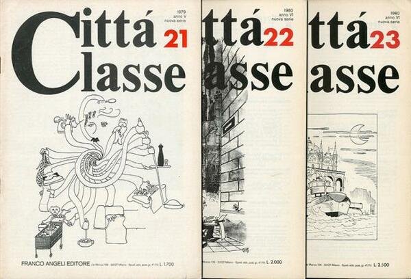 Città classe, a. 5-6, nuova serie, nn. 21-23 (1979-80).