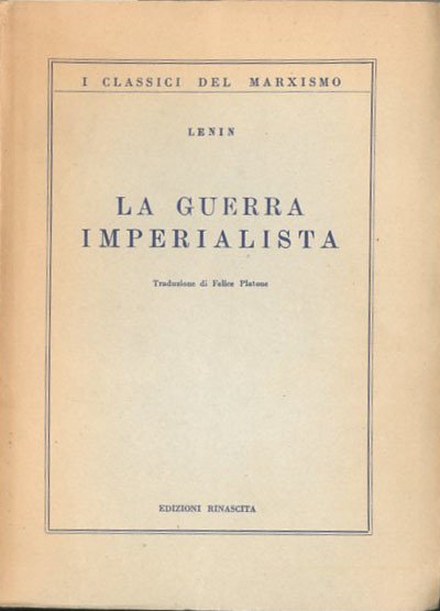 La guerra imperialista.