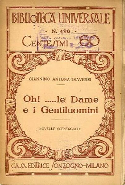 Oh! . le Dame e i Gentiluomini.