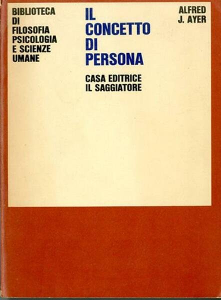 Il concetto di persona.