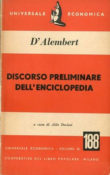 Discorso preliminare dell'enciclopedia.