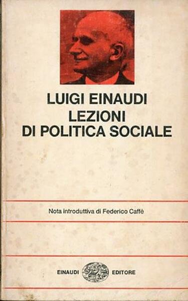 Lezioni di politica sociale.