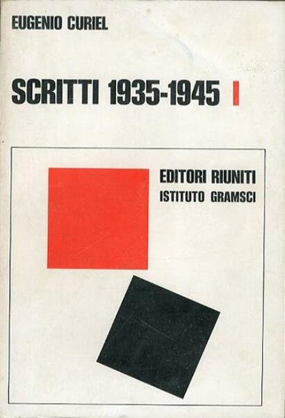 Scritti 1935-1945. 1.