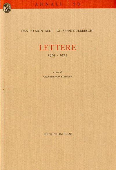 Lettere 1963-1975.