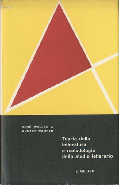 Teoria della letteratura e metodologia dello studio letterario.