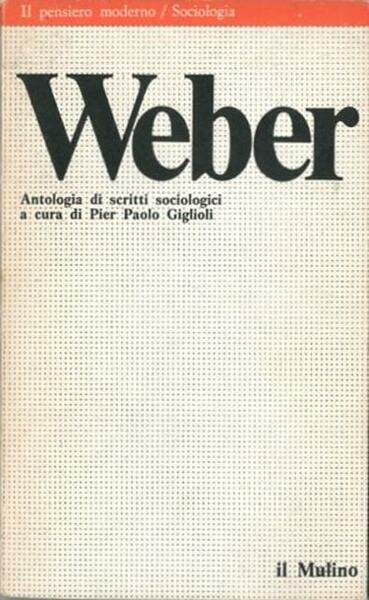 Antologia di scritti sociologici.