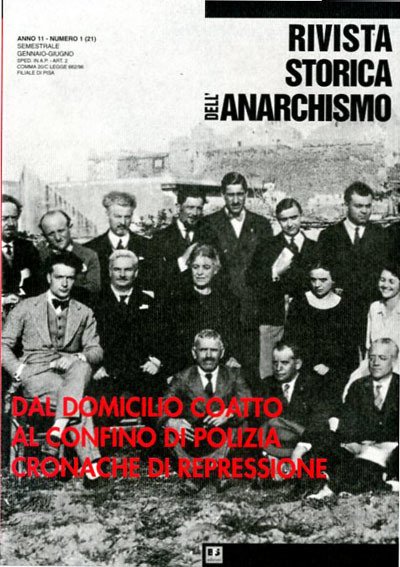 Rivista storica dell'anarchismo. A. 11, N. 1, GEN.-GIU. 2004.