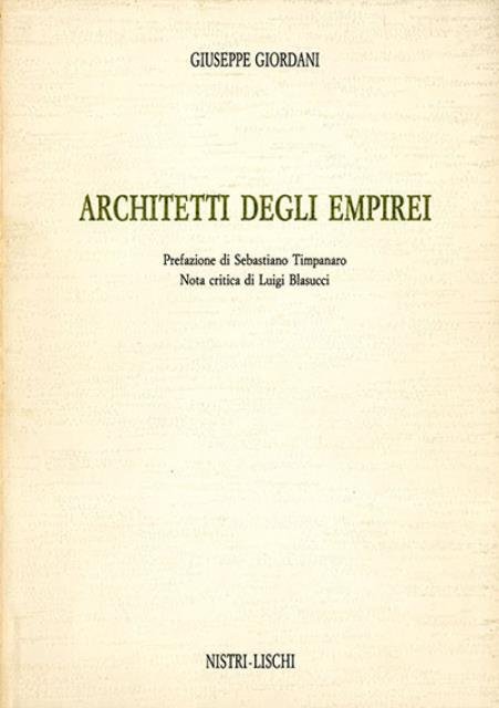 Architetti degli empirei. Poesie.