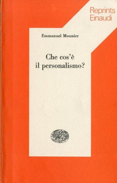 Che cos'e il personalismo?