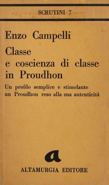 Classe e coscienza di classe in Proudhon. Un profilo semplice … | Immagine principale