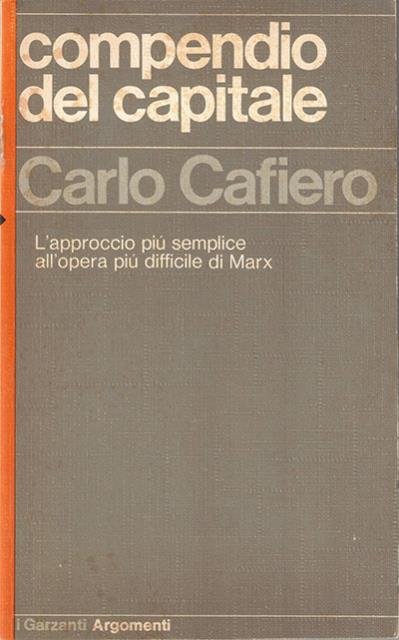 Compendio del "Capitale". | Immagine principale