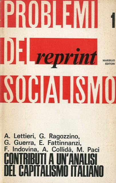 Contributo a un'analisi del capitalismo italiano.